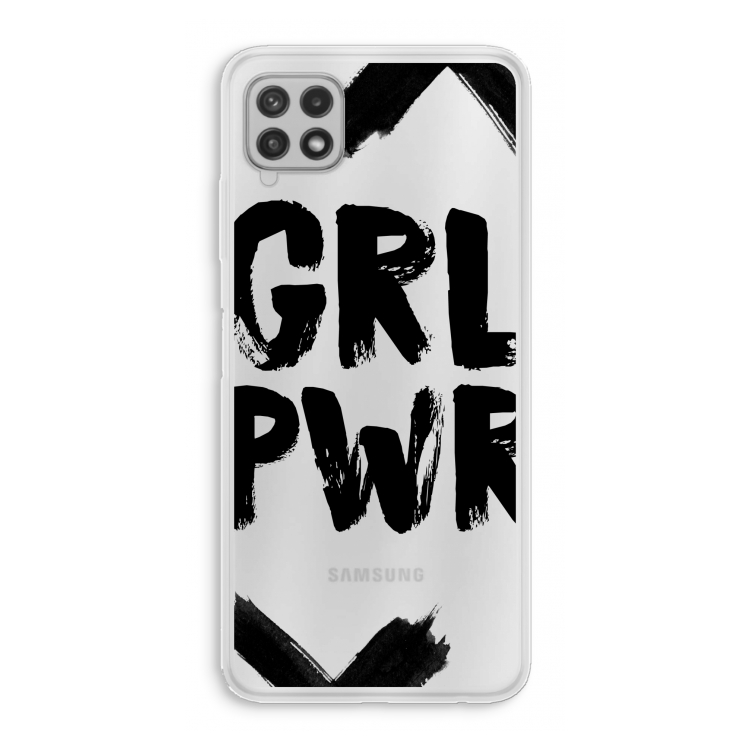 Girl Power #2: Samsung Galaxy A22 4G Transparant Hoesje