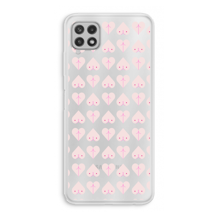 Ass 'n Titties: Samsung Galaxy A22 4G Transparant Hoesje