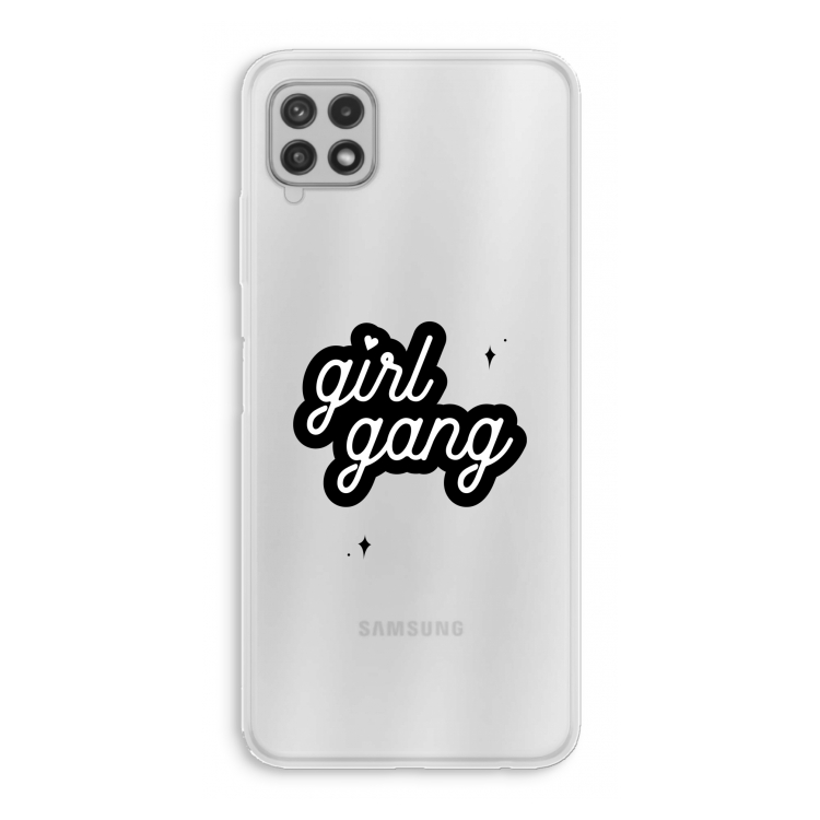 Girl Gang: Samsung Galaxy A22 4G Transparant Hoesje