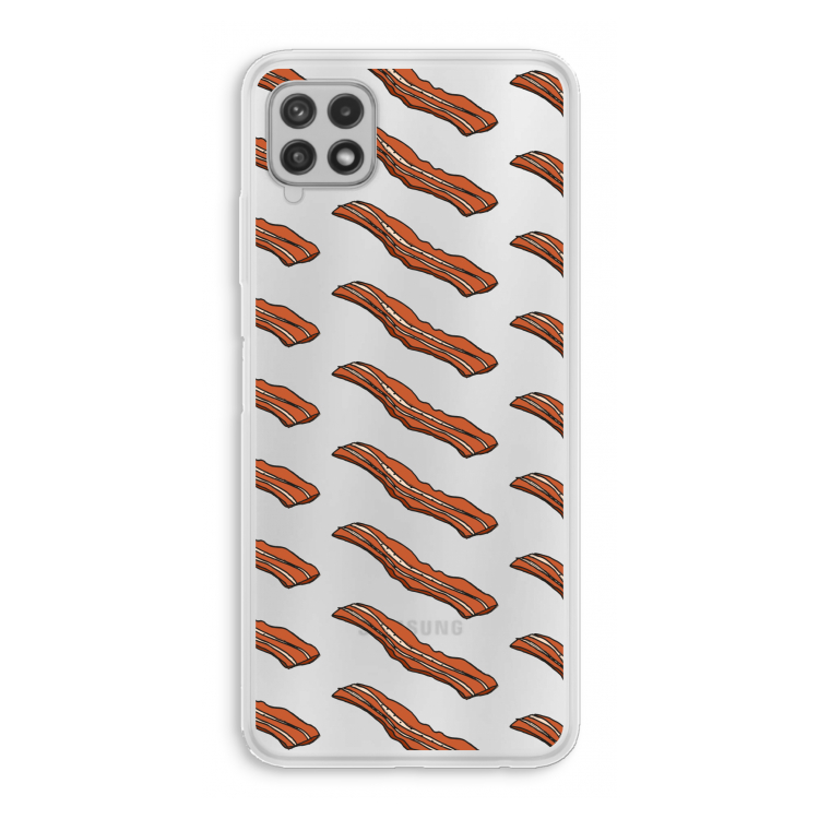 Bacon to my eggs #2: Samsung Galaxy A22 4G Transparant Hoesje