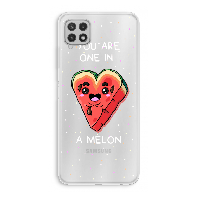 One In A Melon: Samsung Galaxy A22 4G Transparant Hoesje