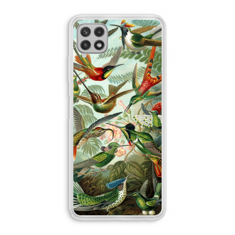 Haeckel Trochilidae: Samsung Galaxy A22 4G Transparant Hoesje