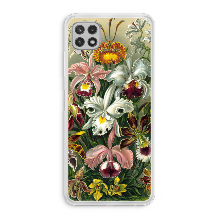 Haeckel Orchidae: Samsung Galaxy A22 4G Transparant Hoesje