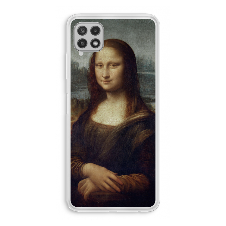 Mona Lisa: Samsung Galaxy A22 4G Transparant Hoesje