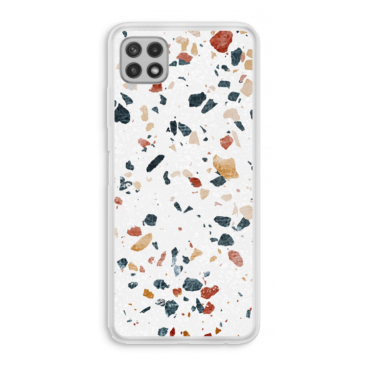 Terrazzo N°4: Samsung Galaxy A22 4G Transparant Hoesje