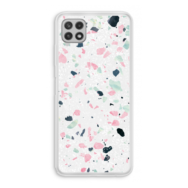 Terrazzo N°3: Samsung Galaxy A22 4G Transparant Hoesje