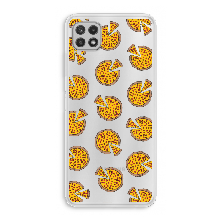 You Had Me At Pizza: Samsung Galaxy A22 4G Transparant Hoesje