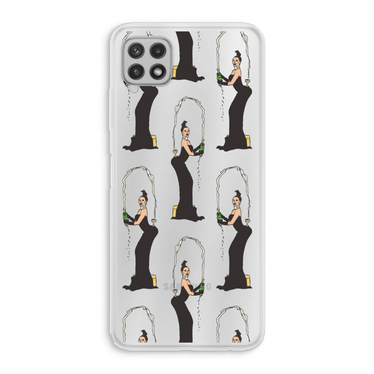 Pop Some Kim: Samsung Galaxy A22 4G Transparant Hoesje