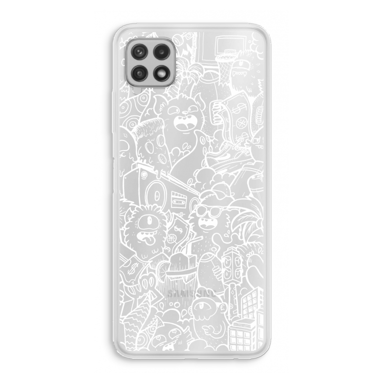Vexx City #2: Samsung Galaxy A22 4G Transparant Hoesje