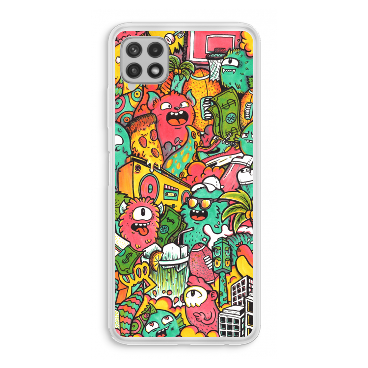 Vexx City: Samsung Galaxy A22 4G Transparant Hoesje