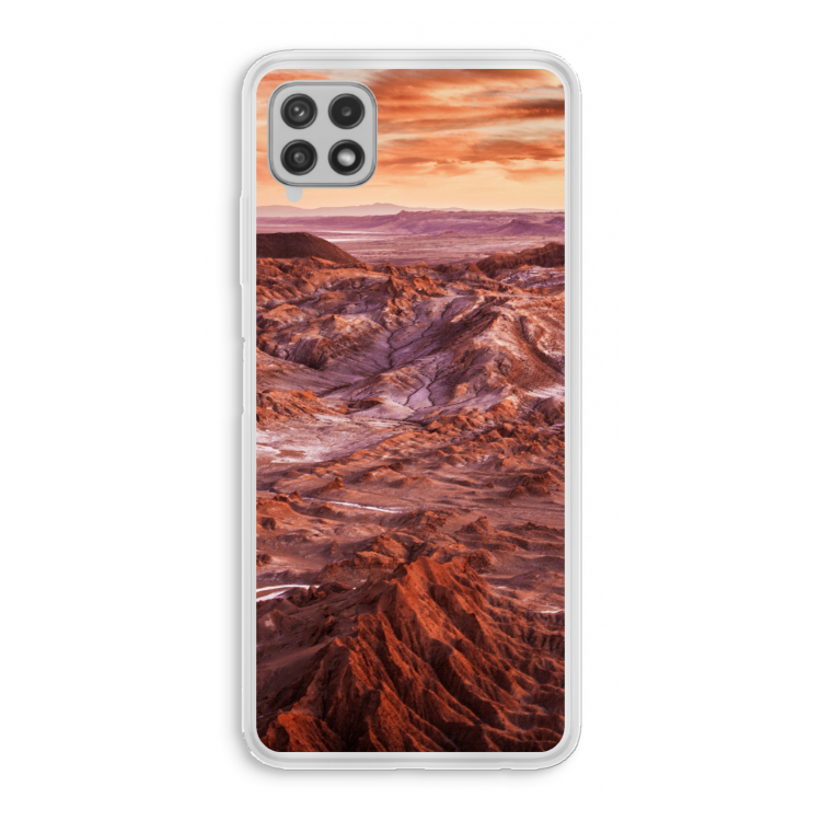 Mars: Samsung Galaxy A22 4G Transparant Hoesje