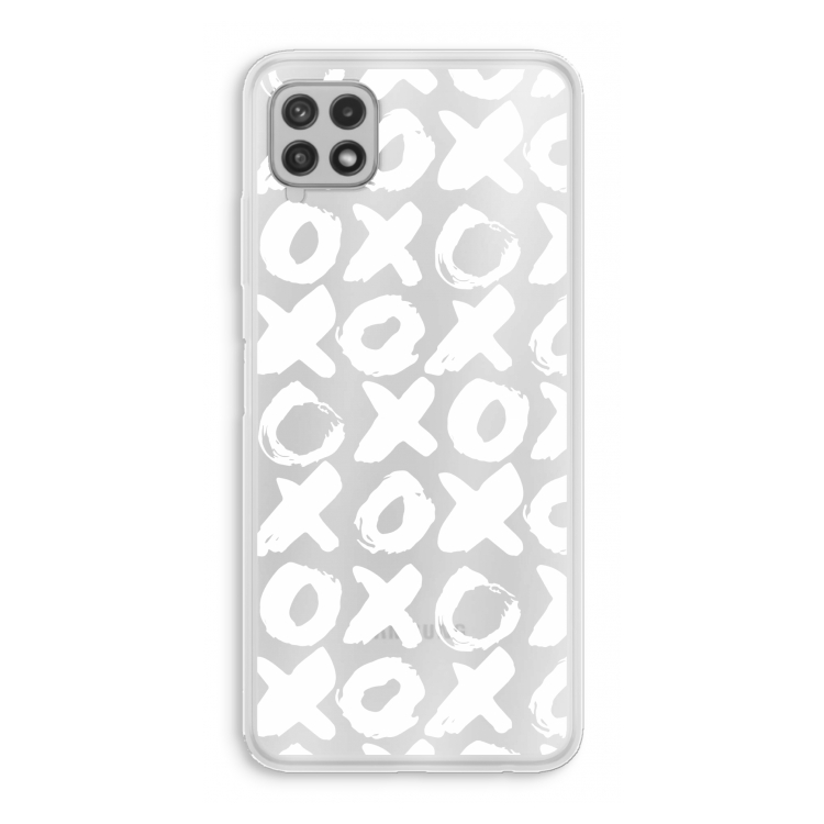 XOXO: Samsung Galaxy A22 4G Transparant Hoesje