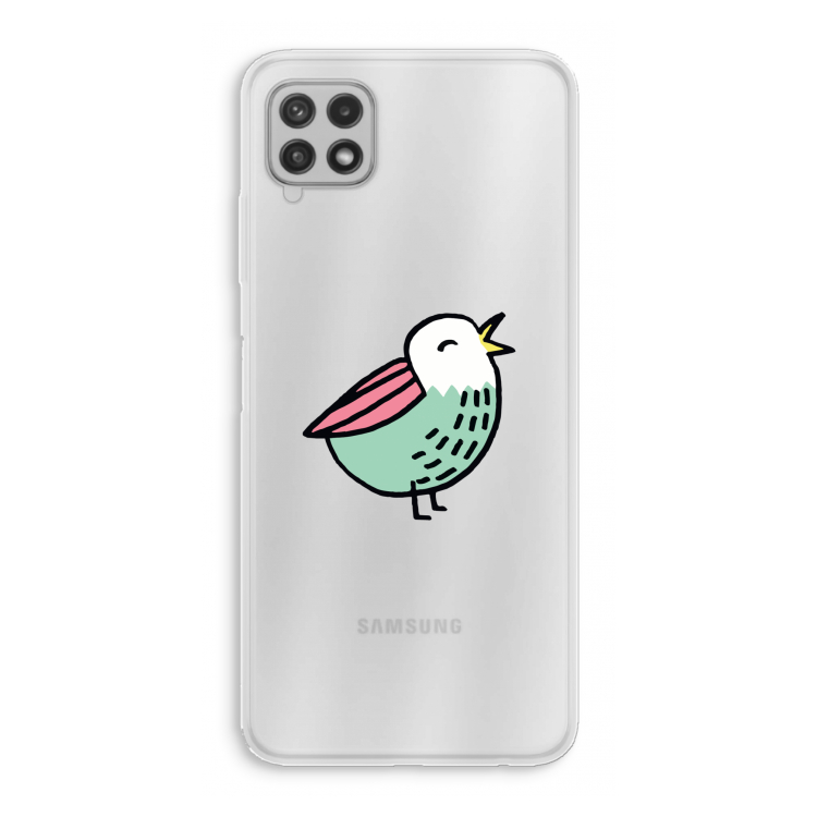 Birdy: Samsung Galaxy A22 4G Transparant Hoesje