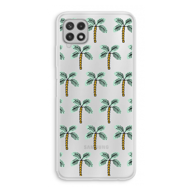 Paradise: Samsung Galaxy A22 4G Transparant Hoesje