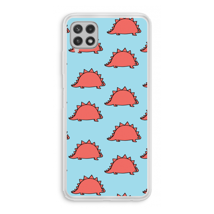 Dinosawrr: Samsung Galaxy A22 4G Transparant Hoesje