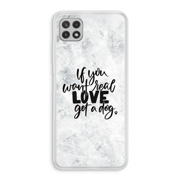 Partner in crime: Samsung Galaxy A22 4G Transparant Hoesje