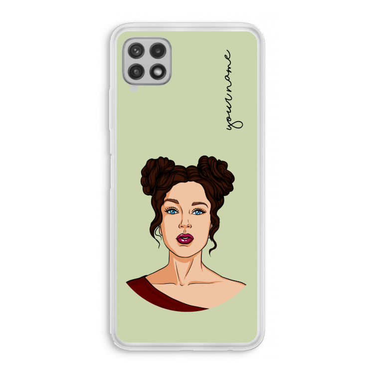 Pop-Art Creator: Samsung Galaxy A22 4G Transparant Hoesje