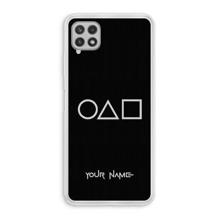 Squid Game: Samsung Galaxy A22 4G Transparant Hoesje