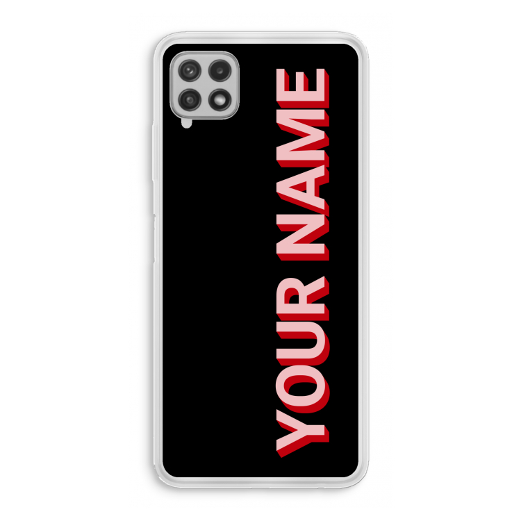 Namecase: Samsung Galaxy A22 4G Transparant Hoesje