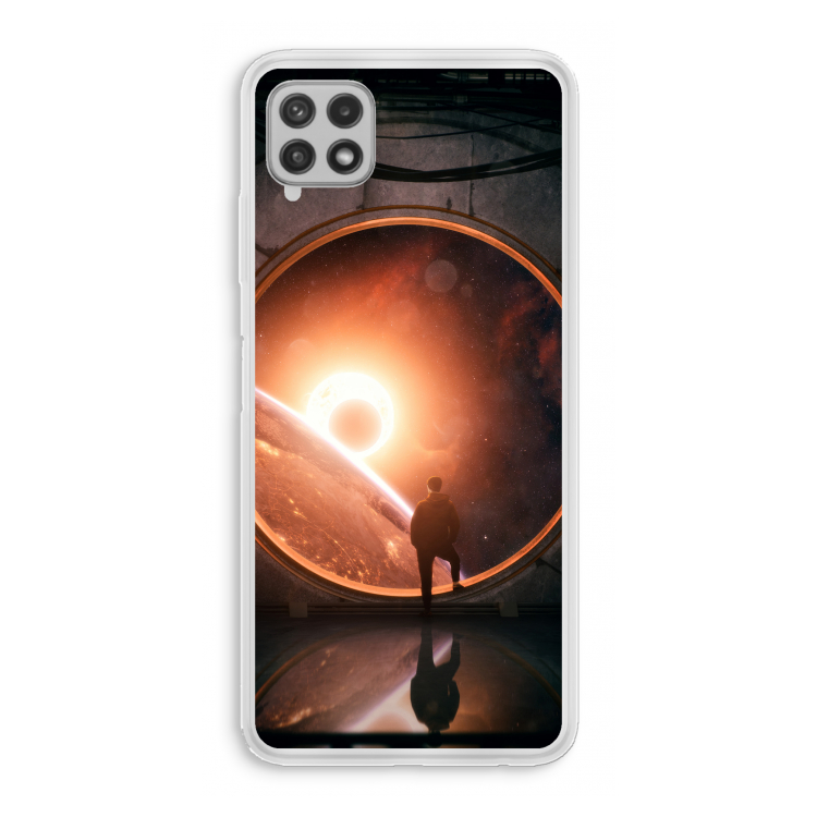 Ephemeral: Samsung Galaxy A22 4G Transparant Hoesje