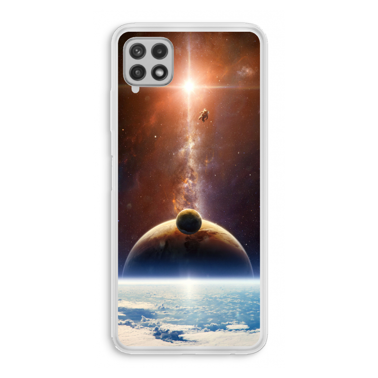 Omicron 2019: Samsung Galaxy A22 4G Transparant Hoesje