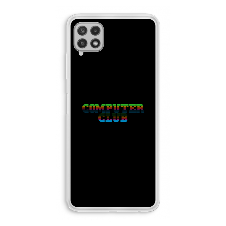 Retro: Samsung Galaxy A22 4G Transparant Hoesje
