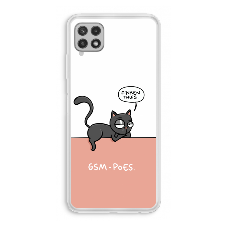 GSM poes: Samsung Galaxy A22 4G Transparant Hoesje