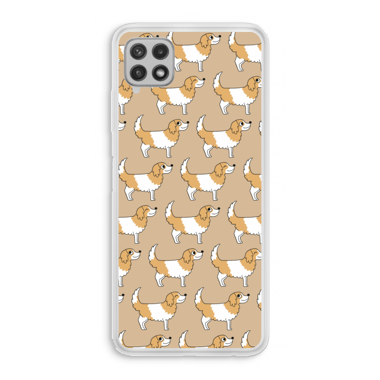 Doggy: Samsung Galaxy A22 4G Transparant Hoesje