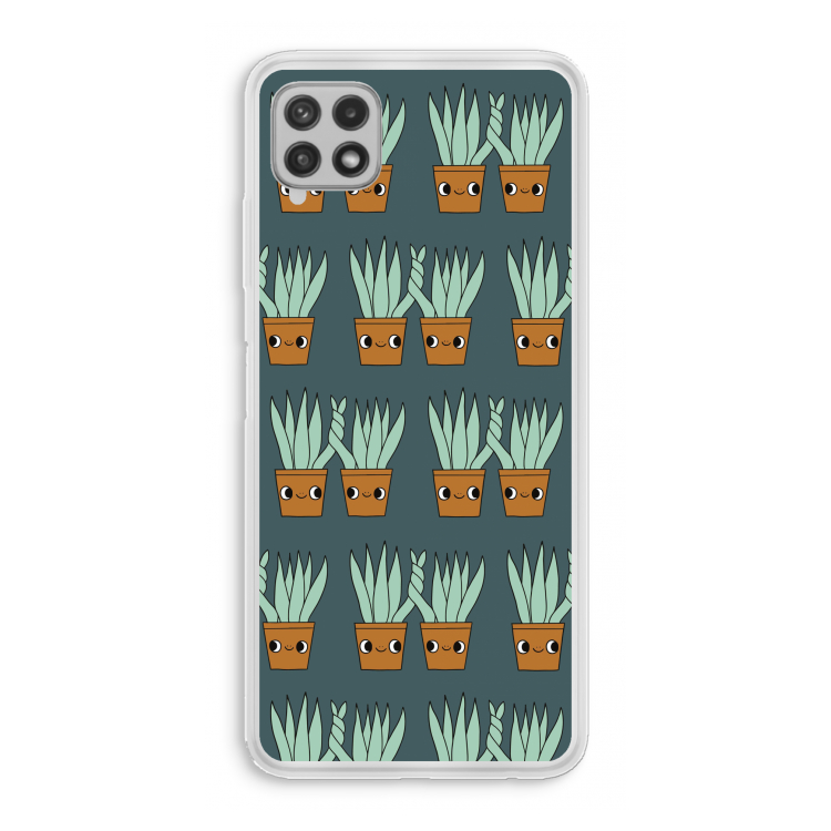 Sansevieria: Samsung Galaxy A22 4G Transparant Hoesje