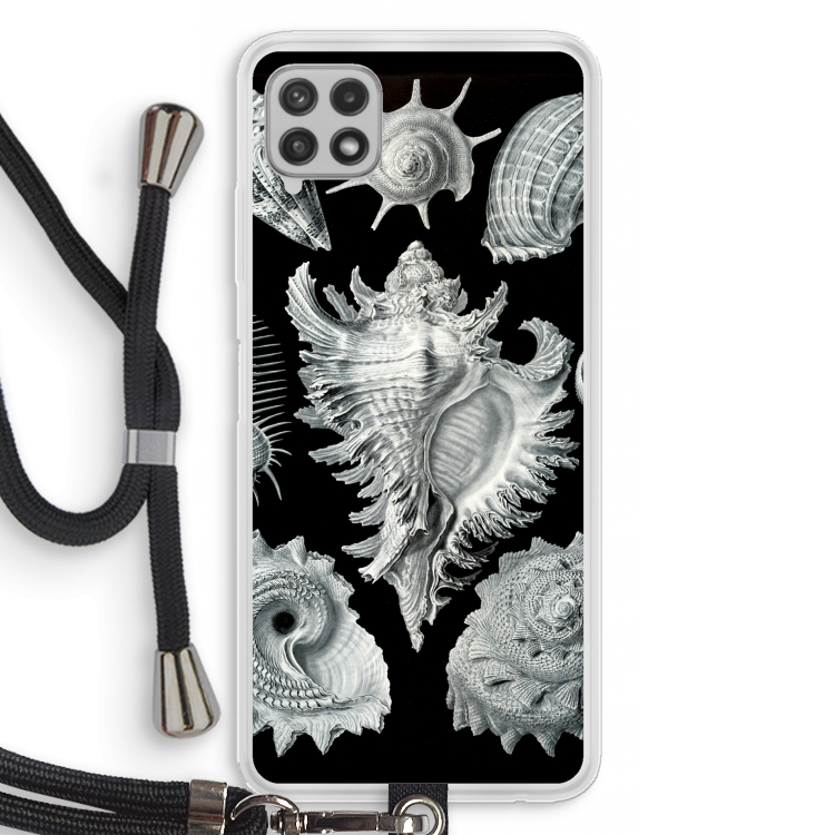 Haeckel Prosobranchia: Samsung Galaxy A22 4G Transparant Hoesje met koord