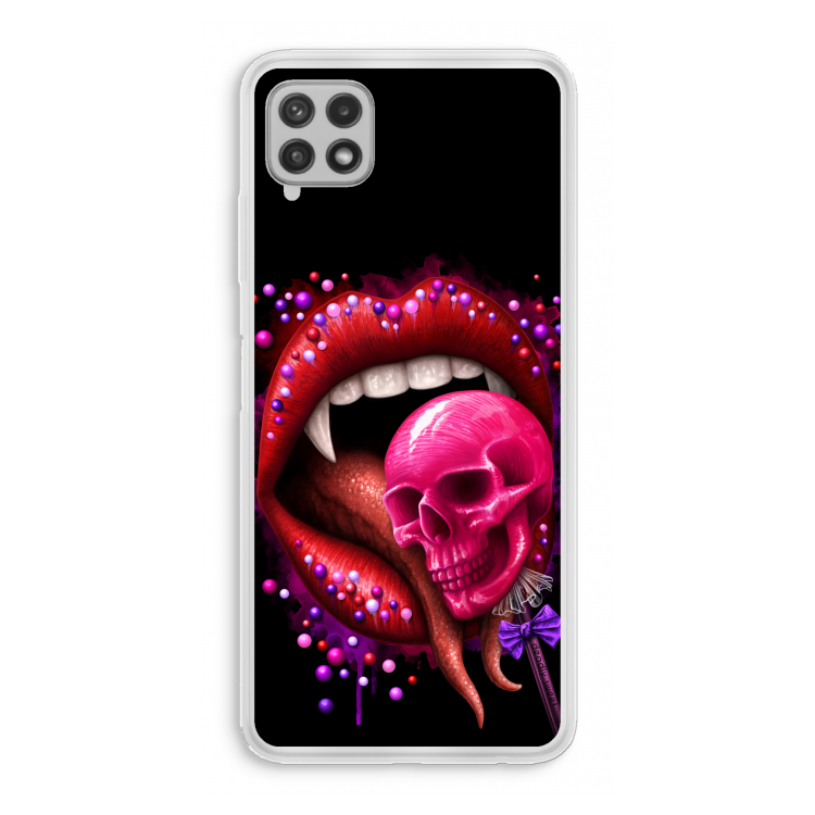 Dodelijk zoet: Samsung Galaxy A22 4G Transparant Hoesje