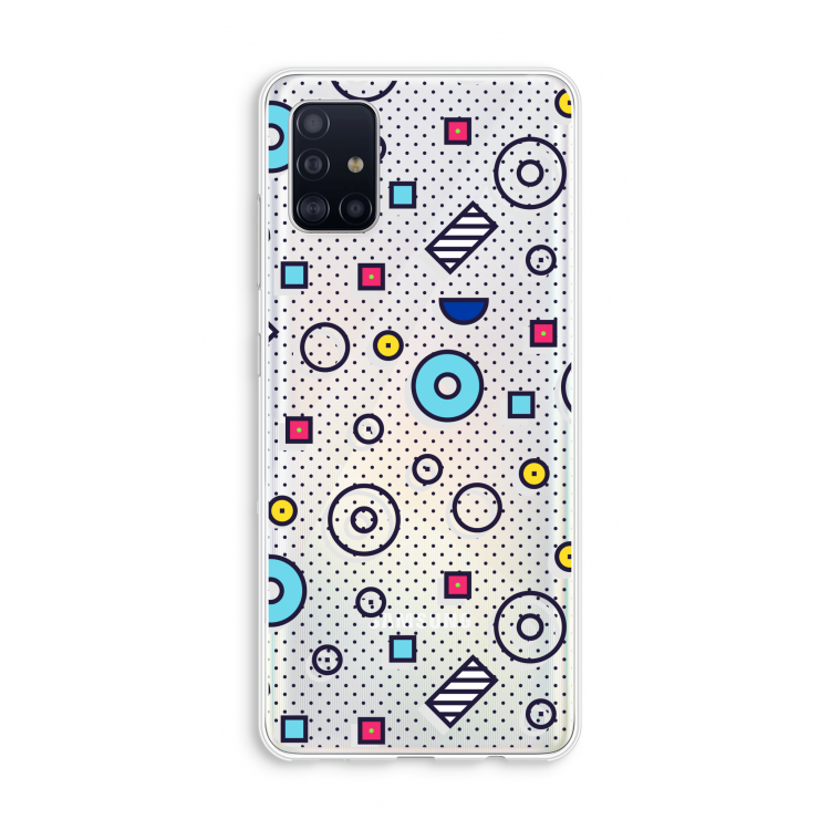 8-bit N°9: Galaxy A51 4G Transparant Hoesje