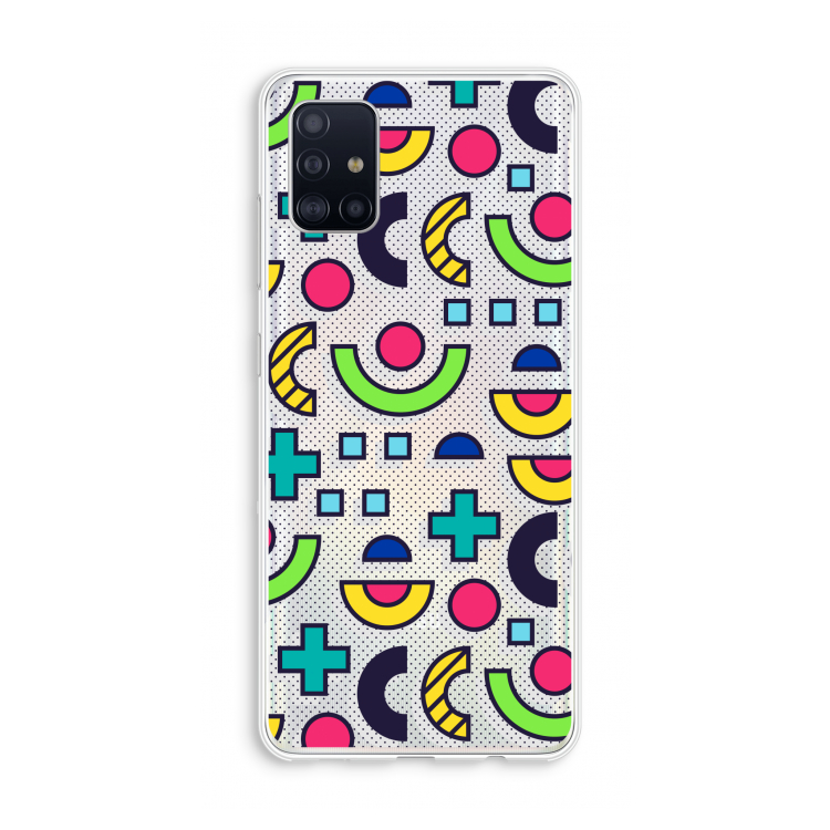 8-bit N°6: Galaxy A51 4G Transparant Hoesje