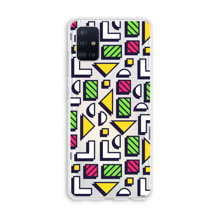 8-bit N°4: Galaxy A51 4G Transparant Hoesje