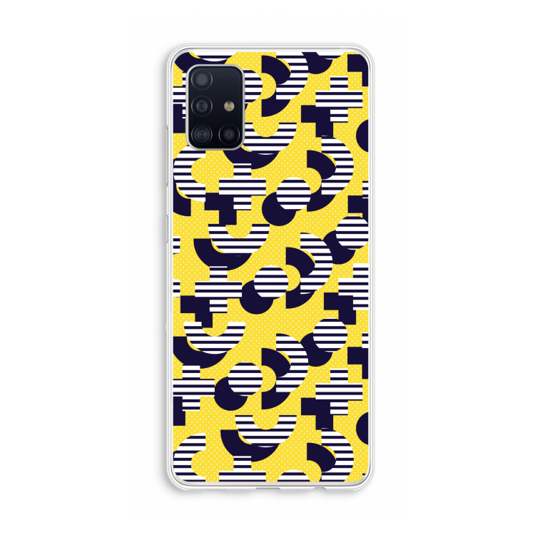 8-bit N°3: Galaxy A51 4G Transparant Hoesje