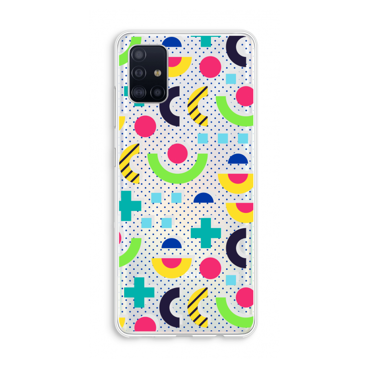 8-bit N°1: Galaxy A51 4G Transparant Hoesje