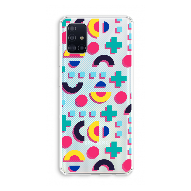 8-bit N°2: Galaxy A51 4G Transparant Hoesje