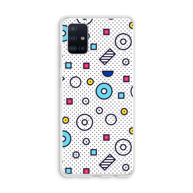 8-bit N°9: Galaxy A51 4G Transparant Hoesje