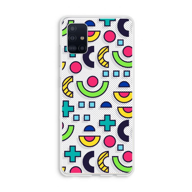 8-bit N°6: Galaxy A51 4G Transparant Hoesje