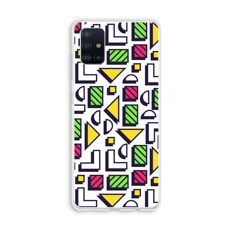 8-bit N°4: Galaxy A51 4G Transparant Hoesje