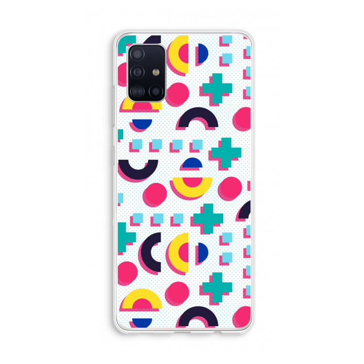 8-bit N°2: Galaxy A51 4G Transparant Hoesje