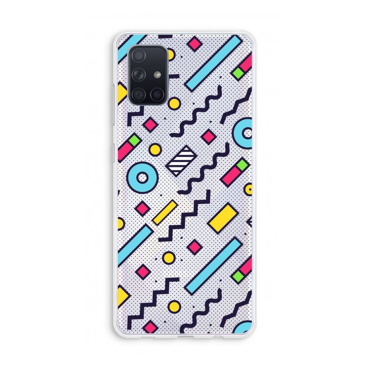 8-bit N°8: Galaxy A71 Transparant Hoesje