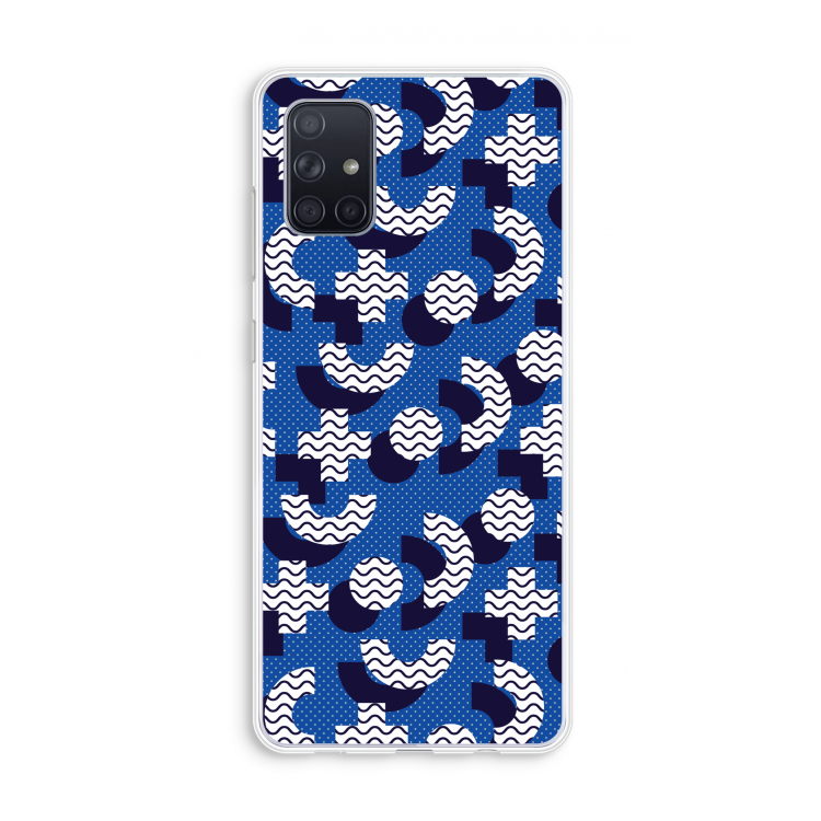 8-bit N°5: Galaxy A71 Transparant Hoesje