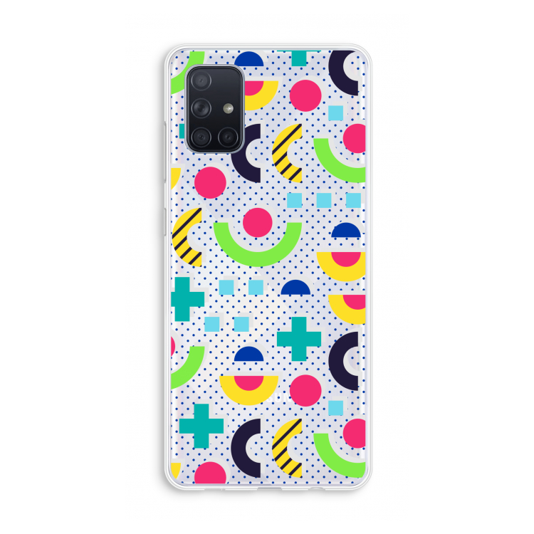 8-bit N°1: Galaxy A71 Transparant Hoesje