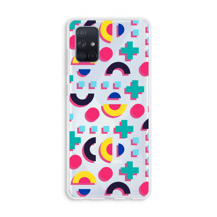 8-bit N°2: Galaxy A71 Transparant Hoesje