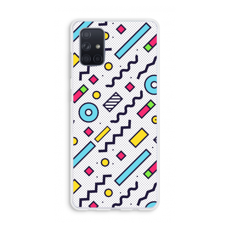 8-bit N°8: Galaxy A71 Transparant Hoesje
