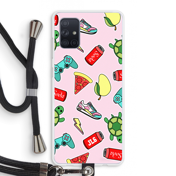 Things Jamie Loves: Samsung Galaxy A71 Transparant Hoesje met koord