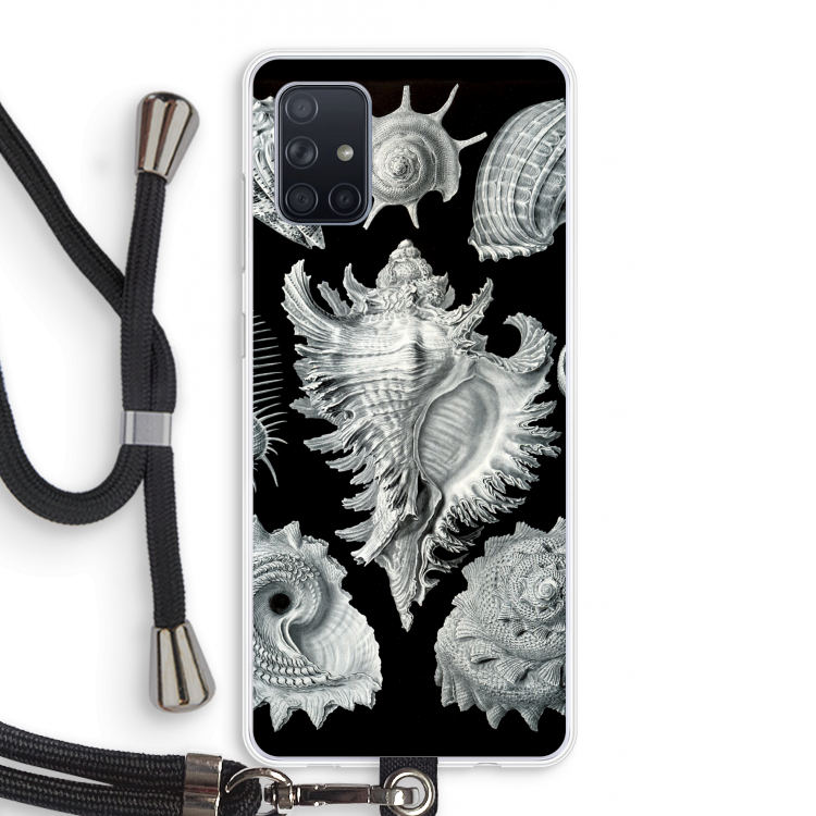Haeckel Prosobranchia: Samsung Galaxy A71 Transparant Hoesje met koord