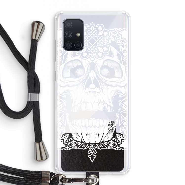 Seek & Destroy: Samsung Galaxy A71 Transparant Hoesje met koord
