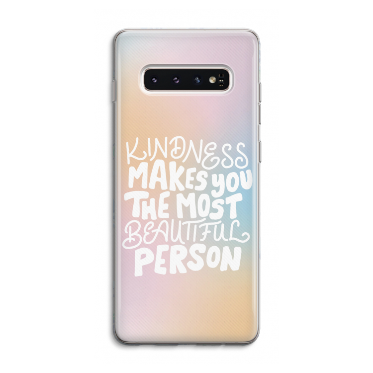 The prettiest: Samsung Galaxy S10 4G Transparant Hoesje